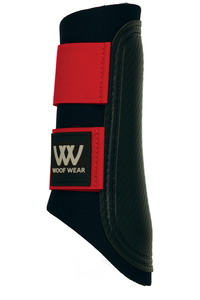2025 Woof Wear Club Brushing Boot WB0093 - Black / Red
